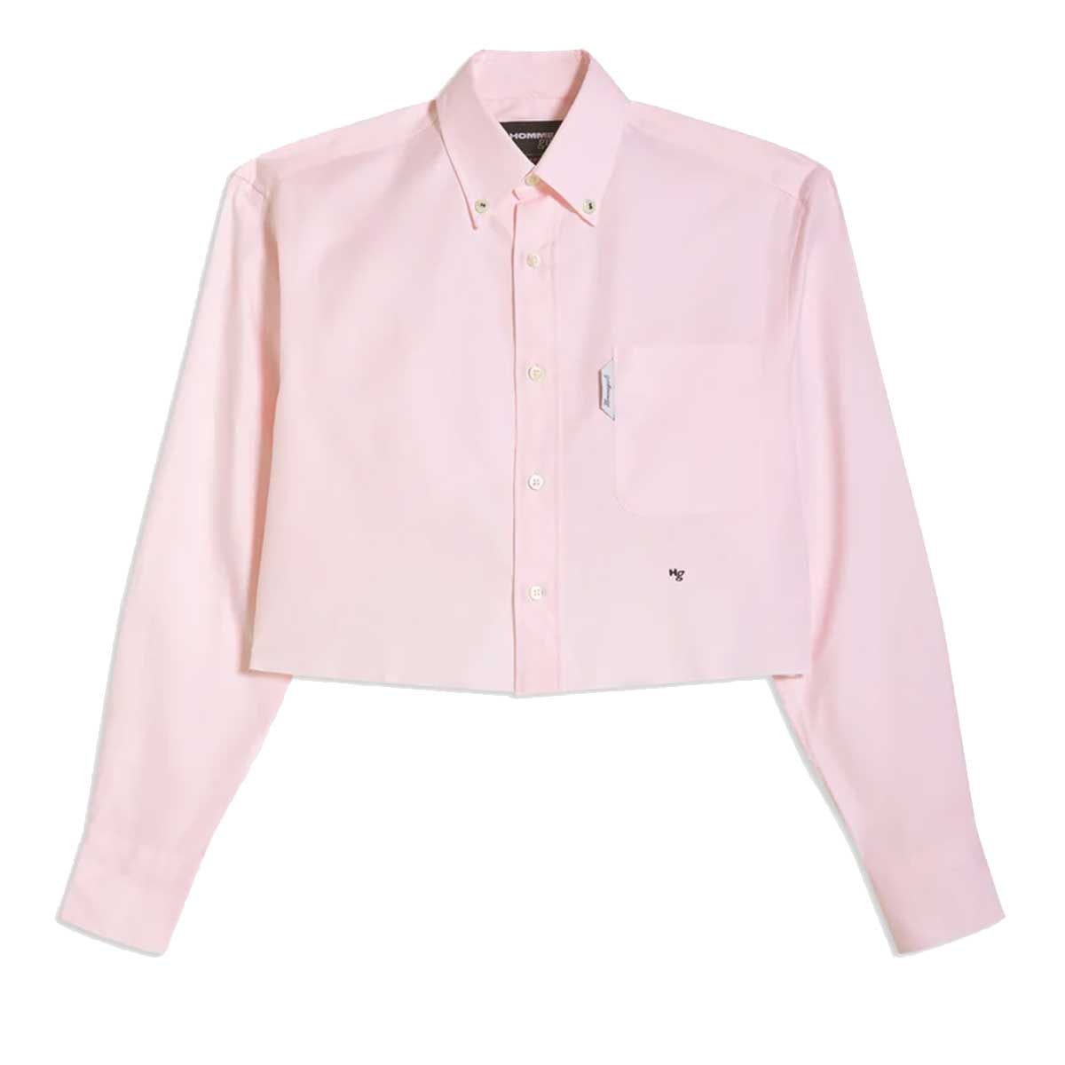 HommeGirls 【本物保証】 シャツ ストリート系 レディース Cropped Oxford Shirt