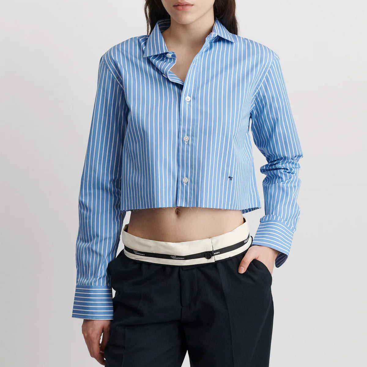 HommeGirls 【本物保証】 シャツ ストリート系 レディース Cropped Shirt