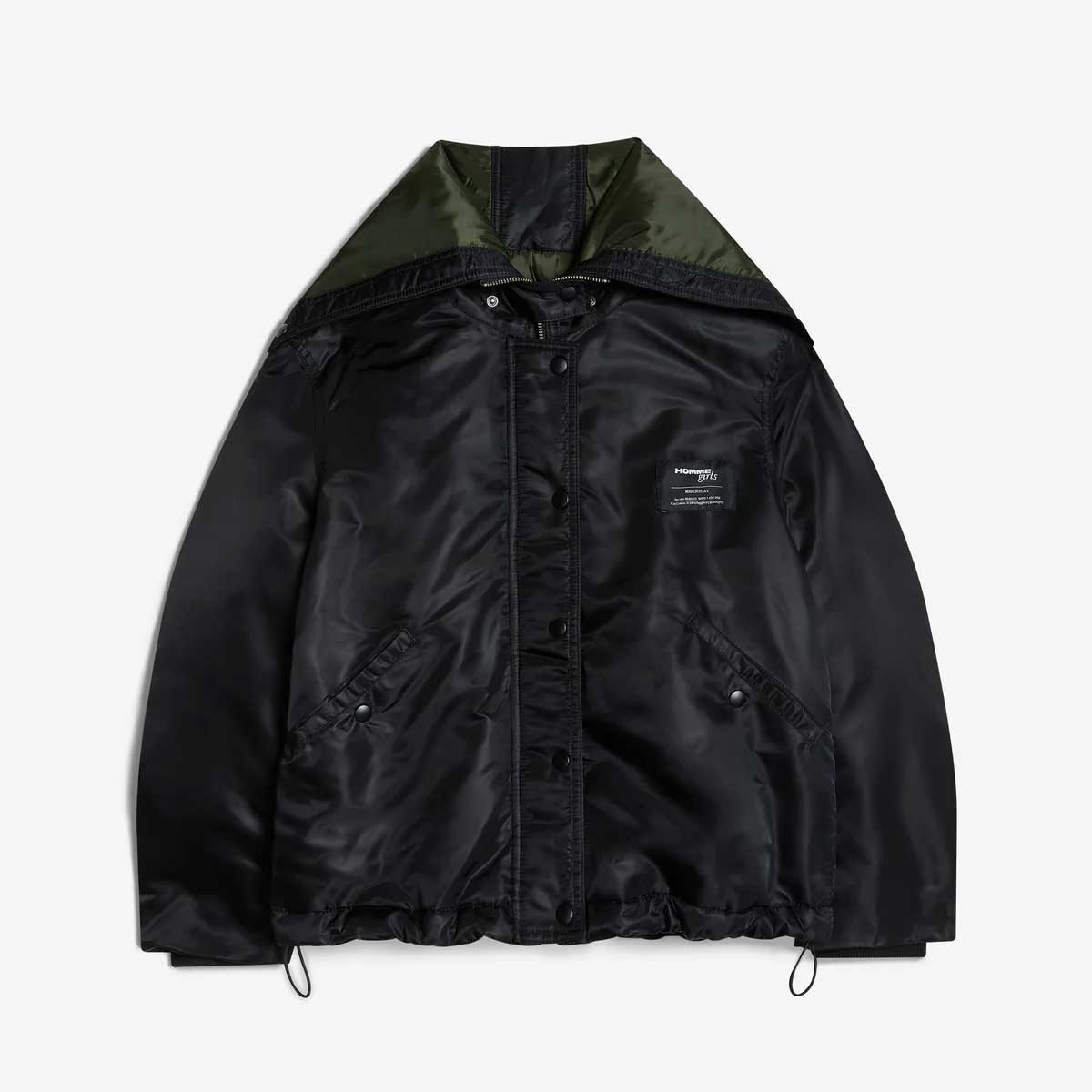 HommeGirls 【本物保証】 ジャケット・アウター ストリート系 レディース NYLON BOMBER