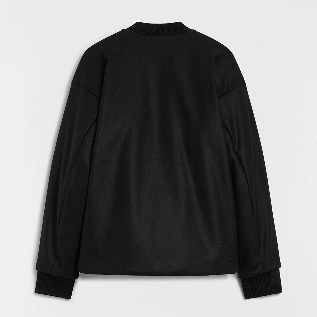 Jil Sander 【本物保証】 ジャケット・アウター ストリート系 メンズ ウールメルトン パディングボンバージャケット