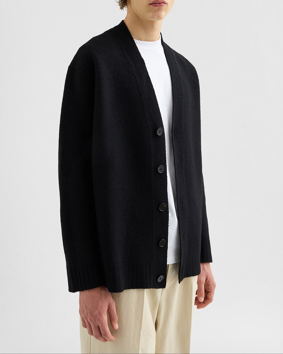 Jil Sander 【本物保証】 ニット ストリート系 メンズ ウール Vネック カーディガン