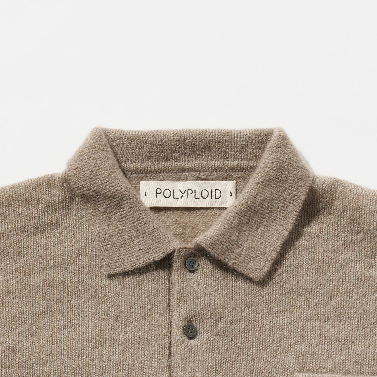 POLYPLOID 【本物保証】 ニット ストリート系 メンズ LONGSLEEVE POLO B