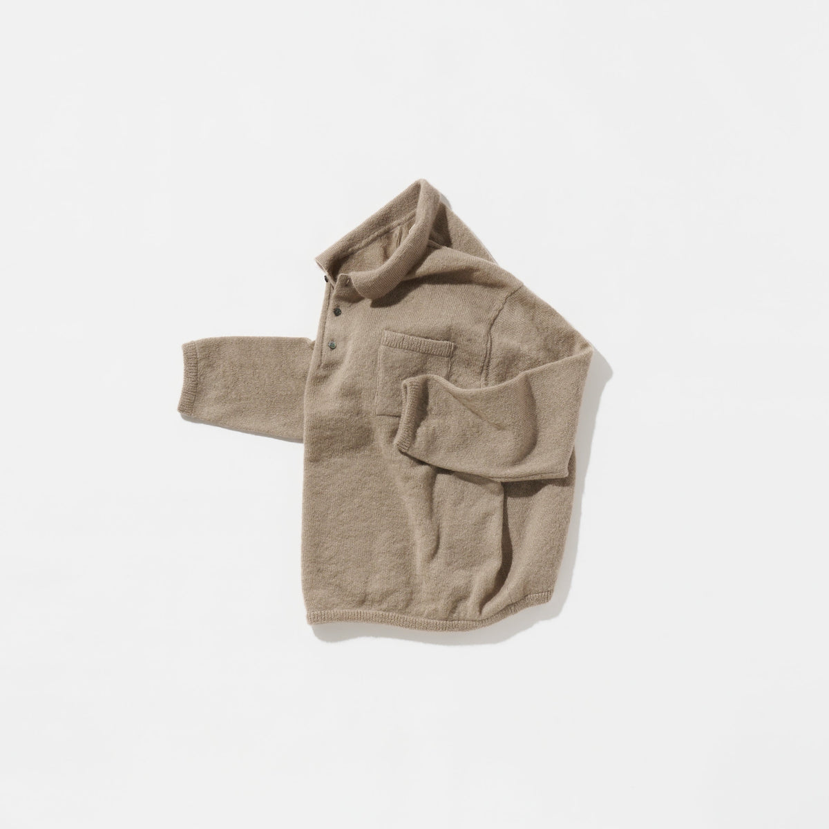 POLYPLOID 【本物保証】 ニット ストリート系 メンズ LONGSLEEVE POLO B