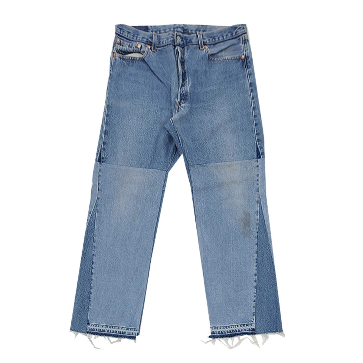 READYMADE 【本物保証】 パンツ ストリート系 メンズ DENIM WIDE FLARE(L)