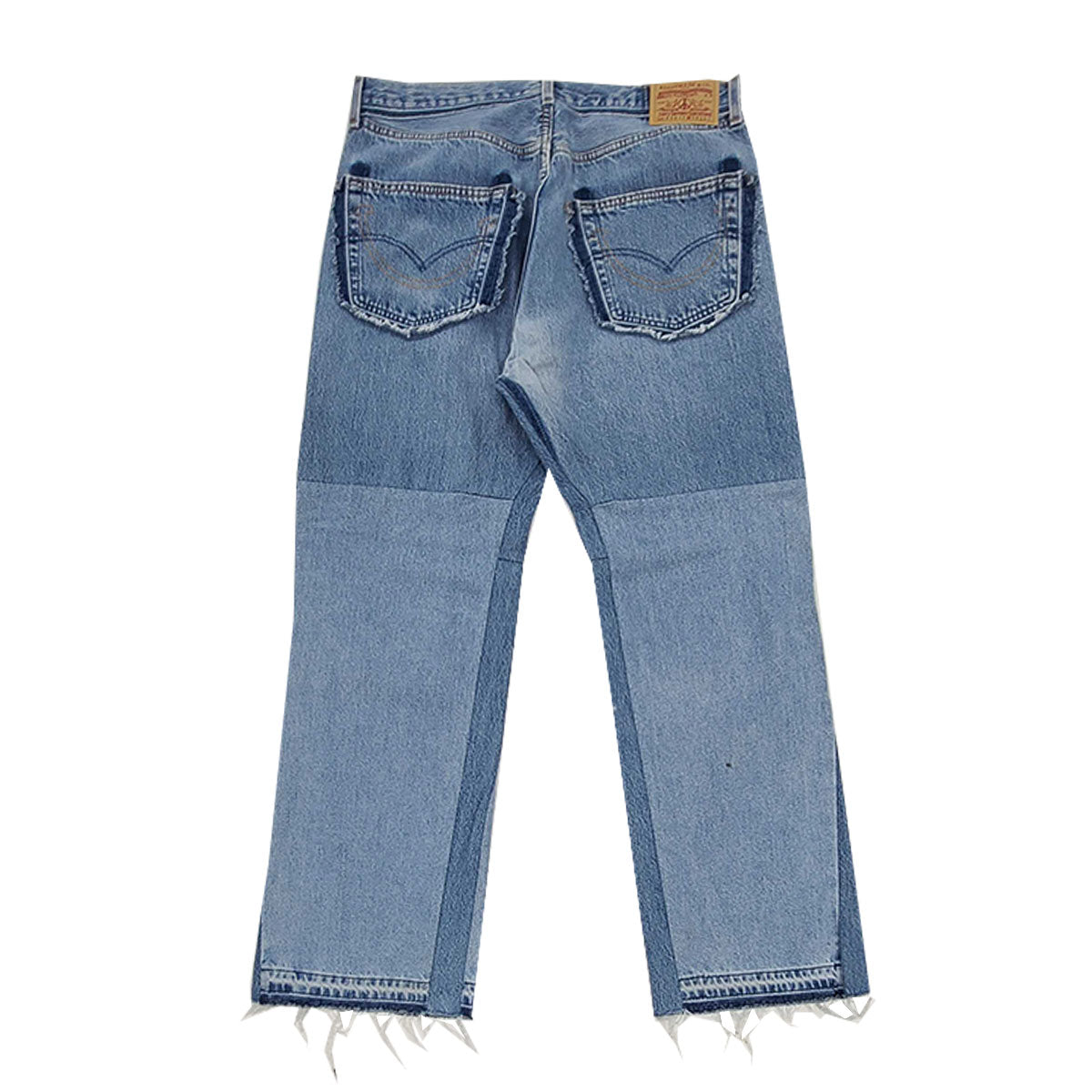 READYMADE 【本物保証】 パンツ ストリート系 メンズ DENIM WIDE FLARE(L)