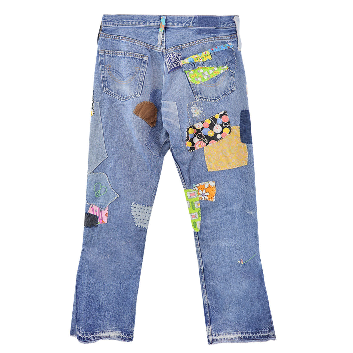 READYMADE 【本物保証】 パンツ ストリート系 メンズ HIPPIE DENIM - typeG -