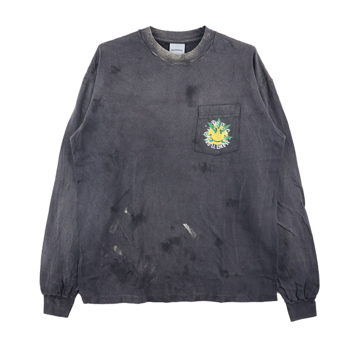 READYMADE 【本物保証】 Tシャツ ストリート系 メンズ L/S T-SHIRT