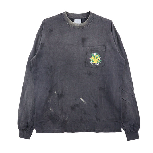 READYMADE 【本物保証】 Tシャツ ストリート系 メンズ L/S T-SHIRT