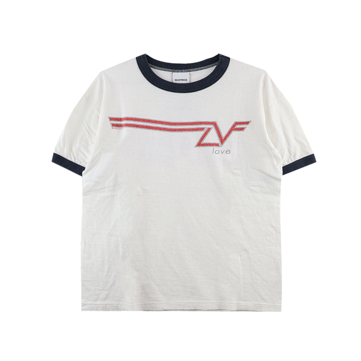 READYMADE 【本物保証】 Tシャツ ストリート系 メンズ S/S RINGER T-SHIRT