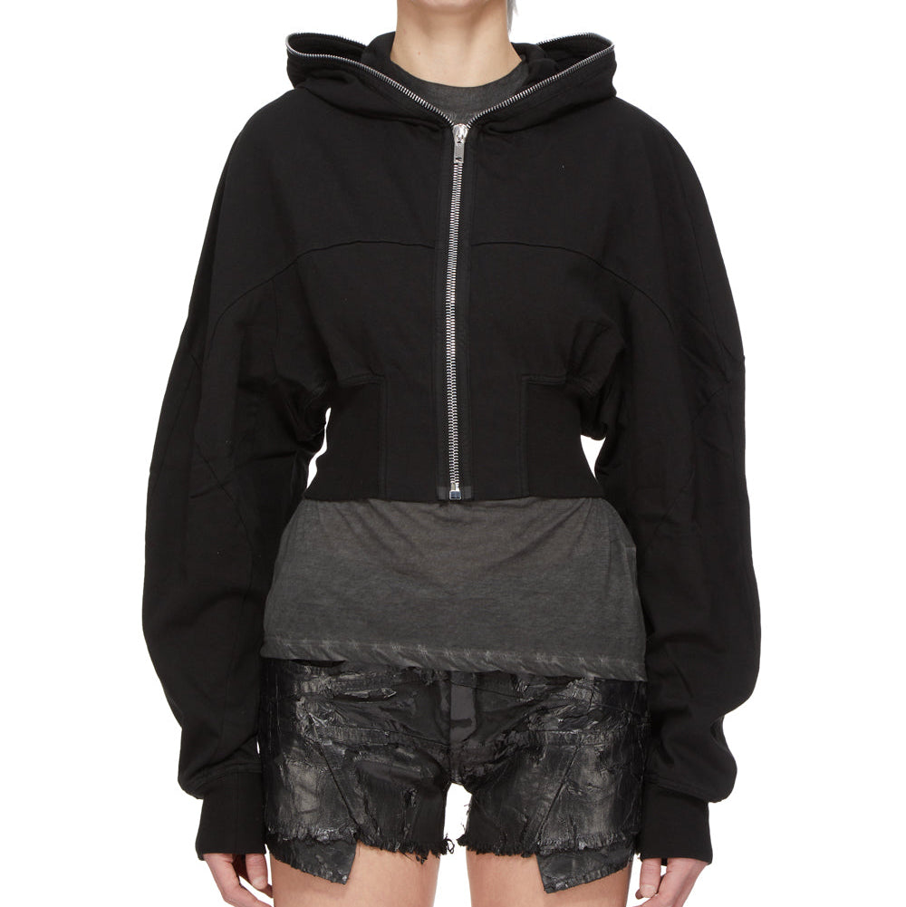 Rick Owens DRKSHDW リック・オウエンス・ダークシャドウ 【本物保証】 パーカー ストリート系 レディース COLLAGE GIMP HOODIE