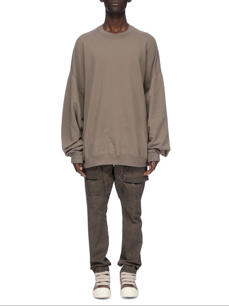 Rick Owens DRKSHDW リック・オウエンス・ダークシャドウ 【本物保証】 スウェット ストリート系 メンズ HUN CREWNECK