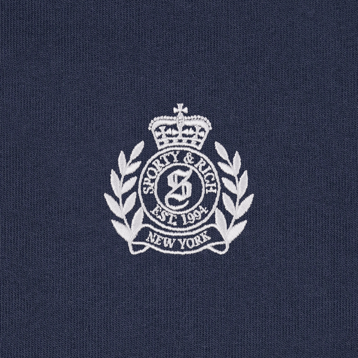 Sporty and Rich 【本物保証】 パンツ ストリート系 レディース NY Crest Embroidered Disco Short