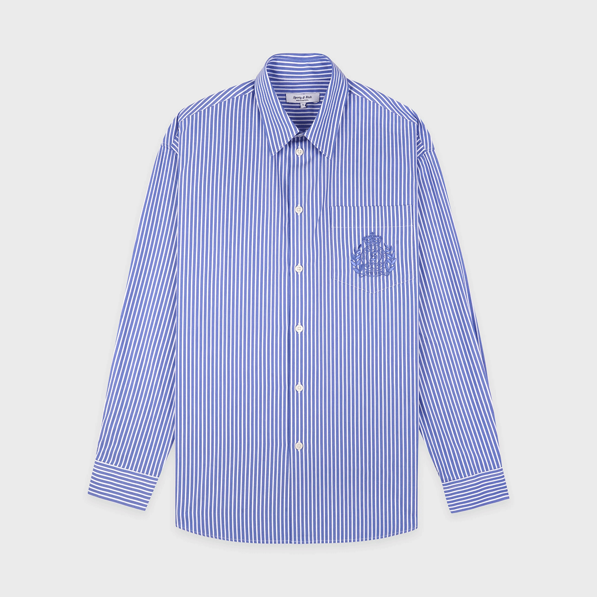 Sporty and Rich 【本物保証】 シャツ ストリート系 レディース NY Crest Oversized Shirt