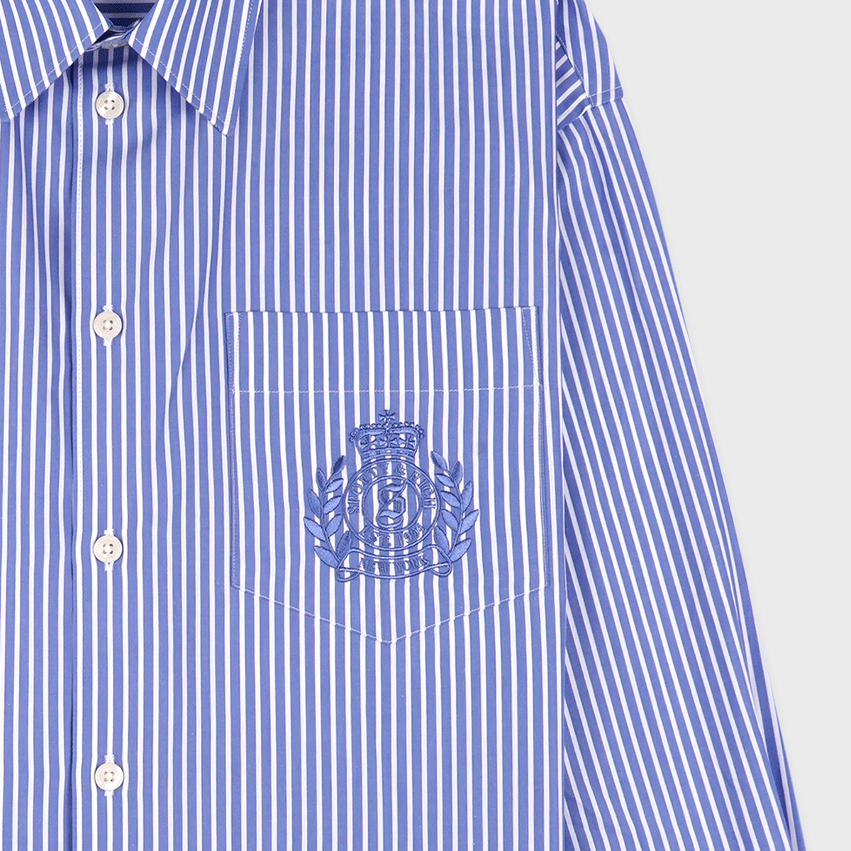 Sporty and Rich 【本物保証】 シャツ ストリート系 レディース NY Crest Oversized Shirt