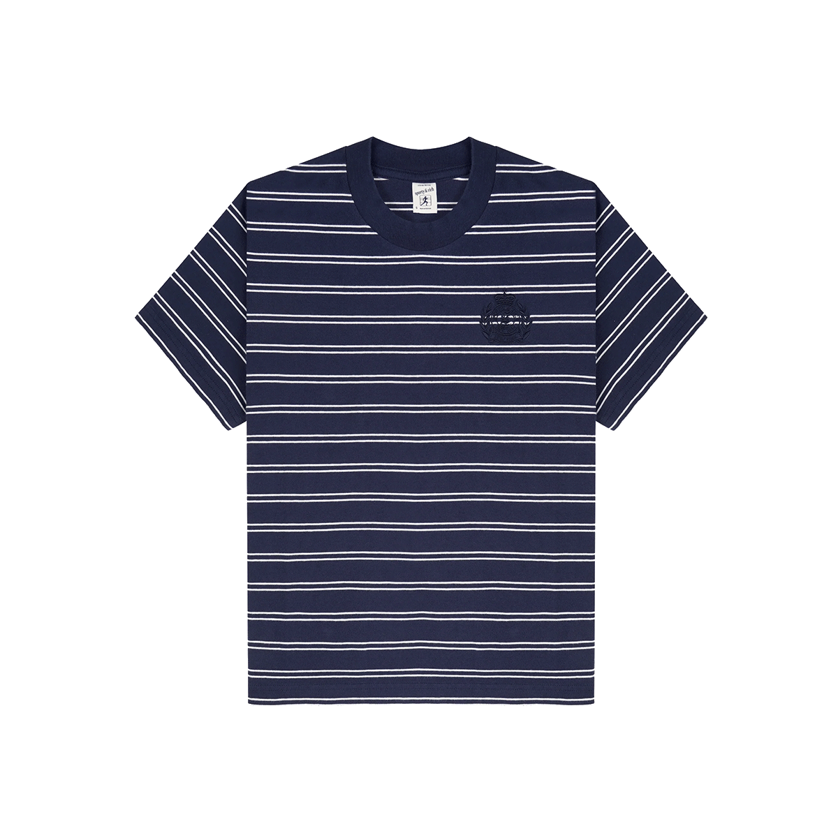 Sporty and Rich 【本物保証】 Tシャツ ストリート系 レディース NY Crest T-Shirt
