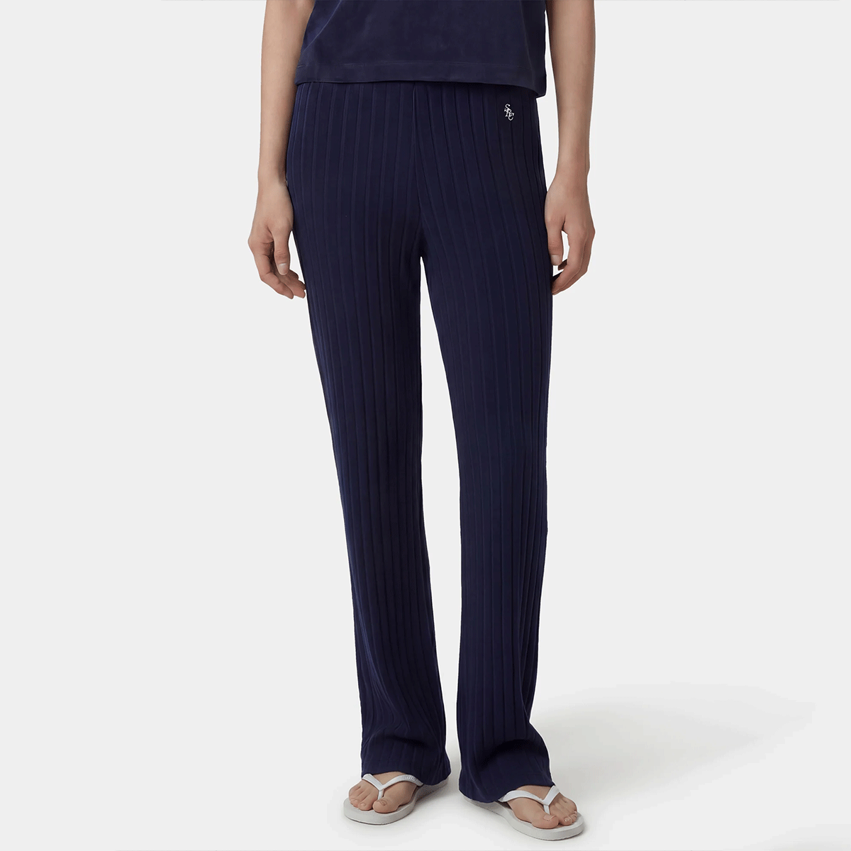 Sporty and Rich 【本物保証】 パンツ ストリート系 レディース SRC Ribbed Trousers