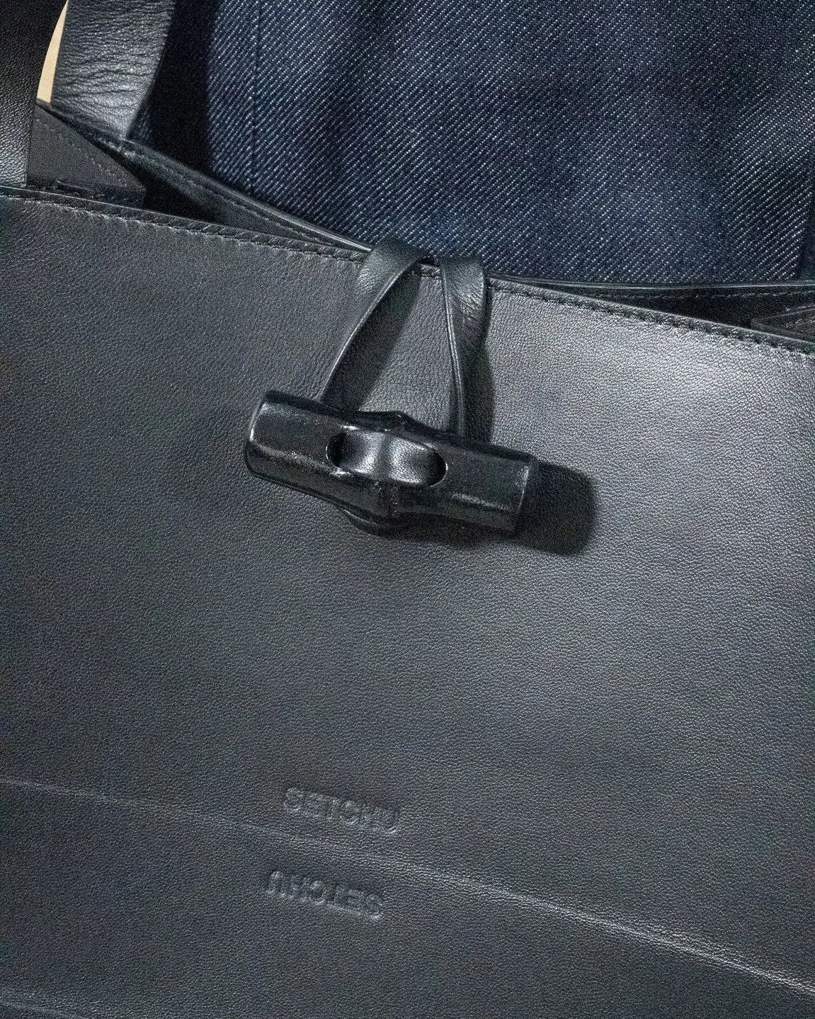 SETCHU 折衷 【本物保証】 バッグ ストリート系 レディース TOTE BAG MINI LEATHER
