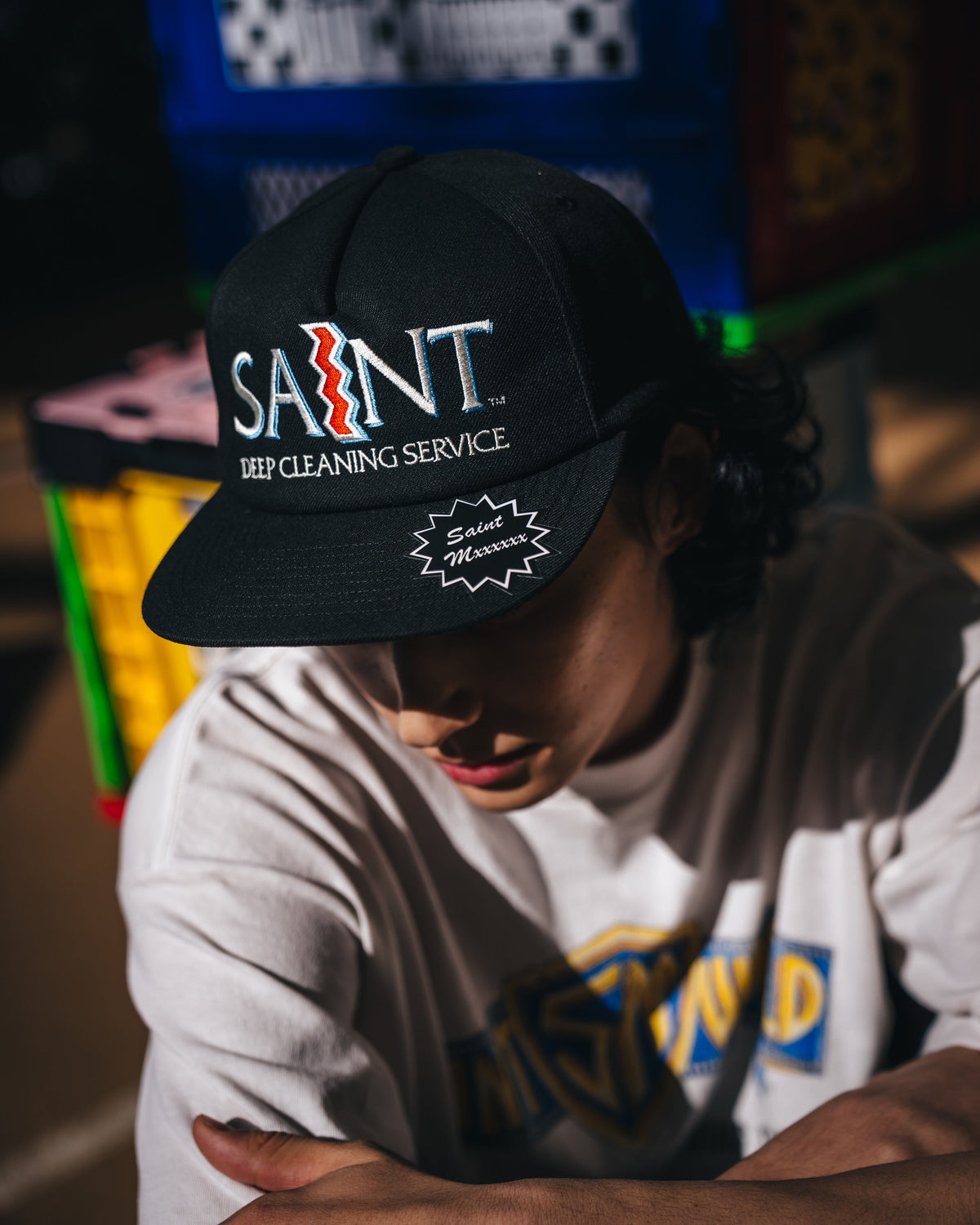 SAINT MICHAEL 聖ミカエル 【本物保証】 キャップ ストリート系 メンズ CAP/SAINT