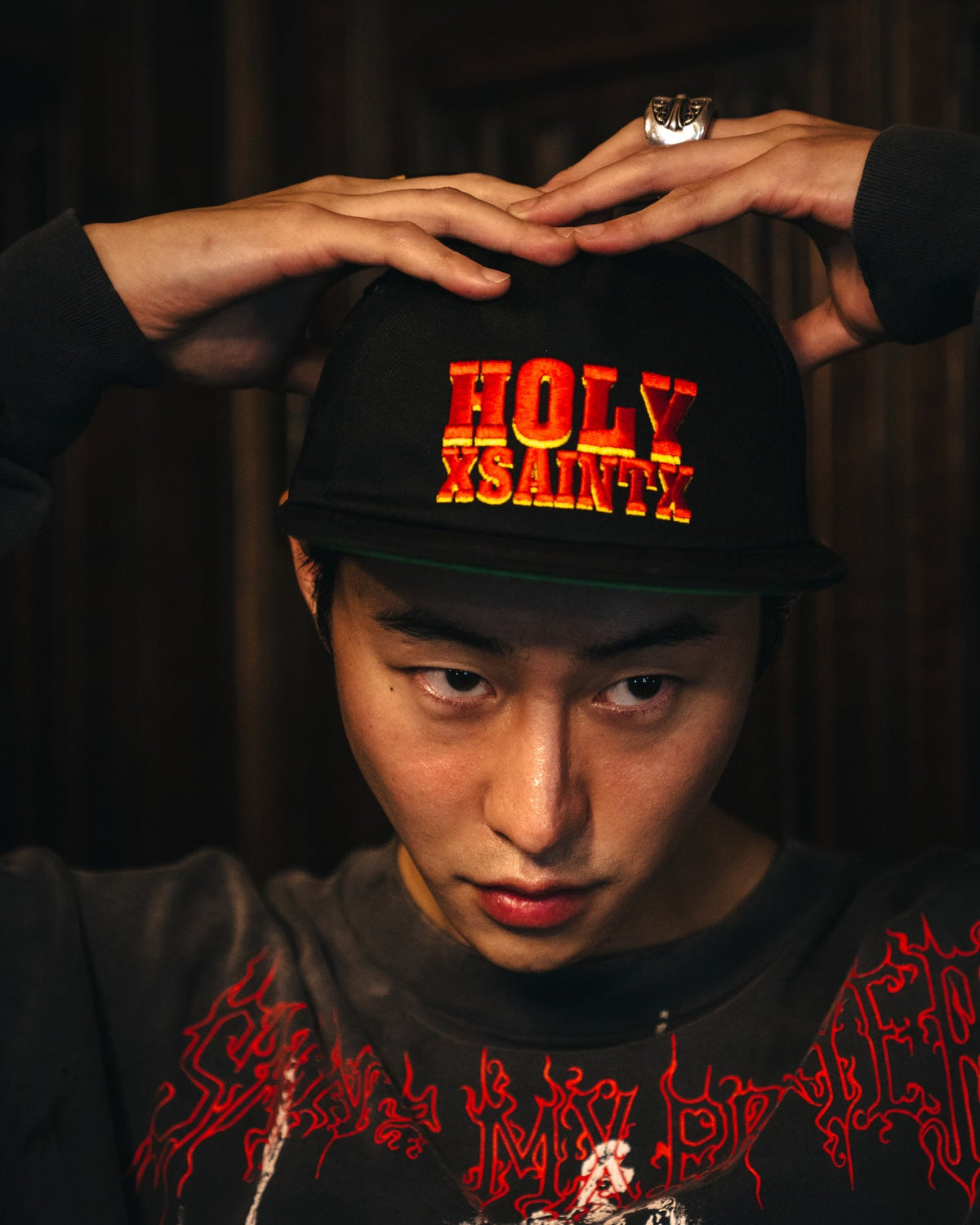 SAINT MICHAEL 聖ミカエル 【本物保証】 キャップ ストリート系 メンズ CAP/HOLY SAINT