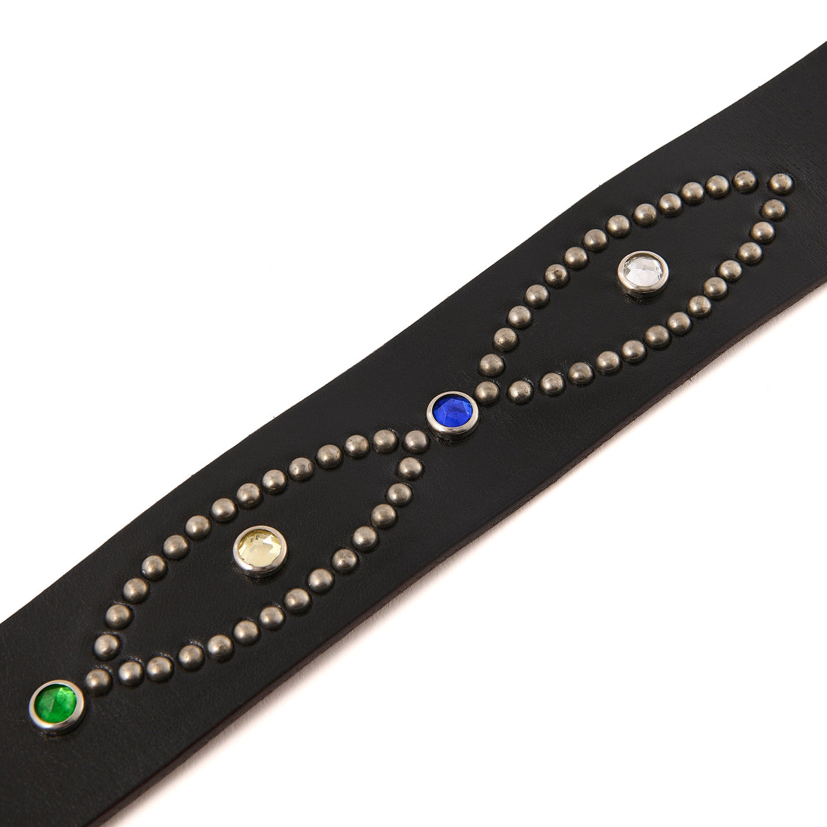 SAINT MICHAEL 聖ミカエル 【本物保証】 ベルト ストリート系 メンズ HTC_BELT/RAINBOW STONE