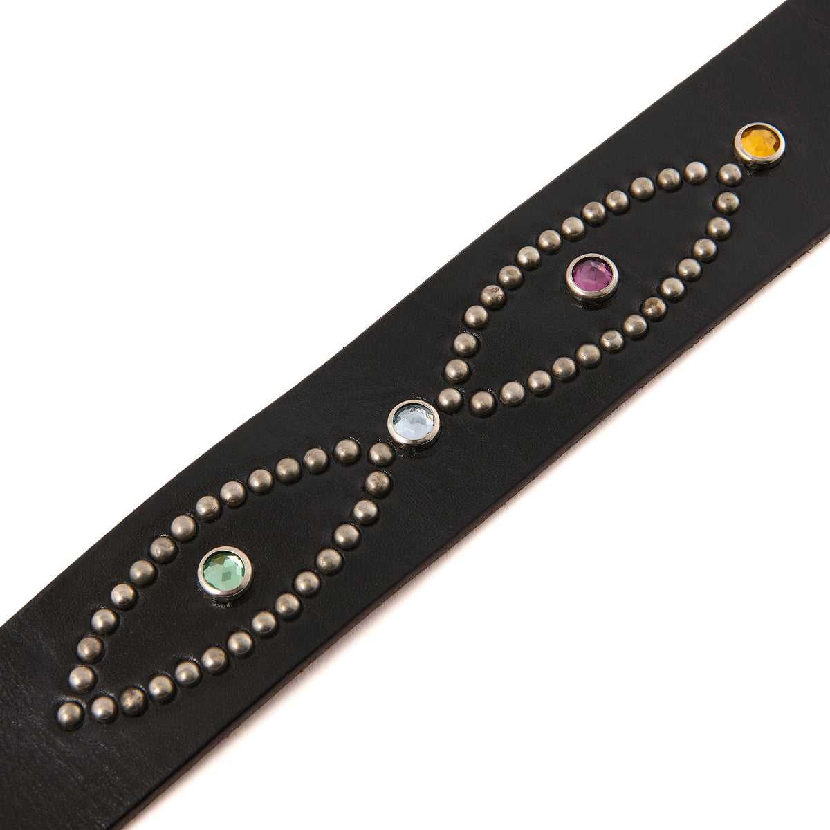 SAINT MICHAEL 聖ミカエル 【本物保証】 ベルト ストリート系 メンズ HTC_BELT/RAINBOW STONE