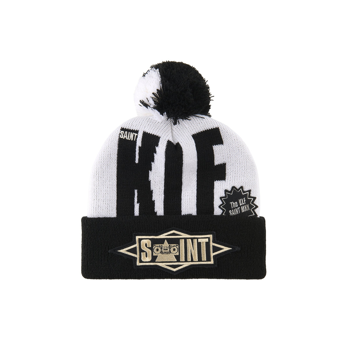 SAINT MICHAEL 聖ミカエル 【本物保証】 ニット ストリート系 メンズ KLF_KNIT CAP/KLF