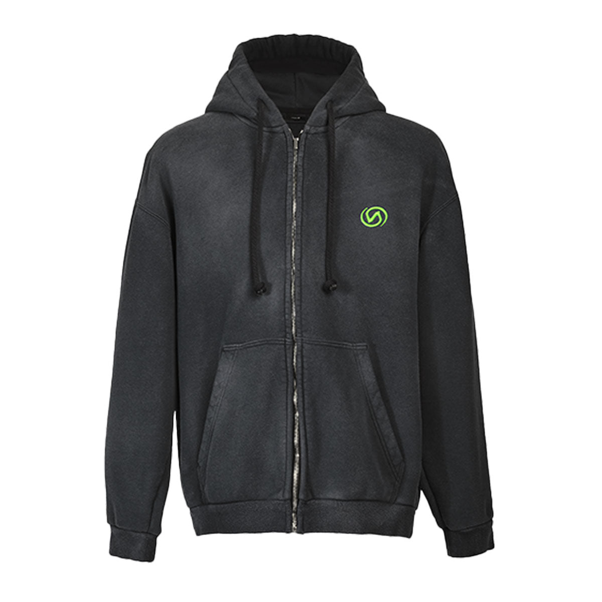VUJA DE 【本物保証】 パーカー ストリート系 メンズ AXEL SUNFADED CHIRAL VD HOODIE IN SUPIMA COTTON