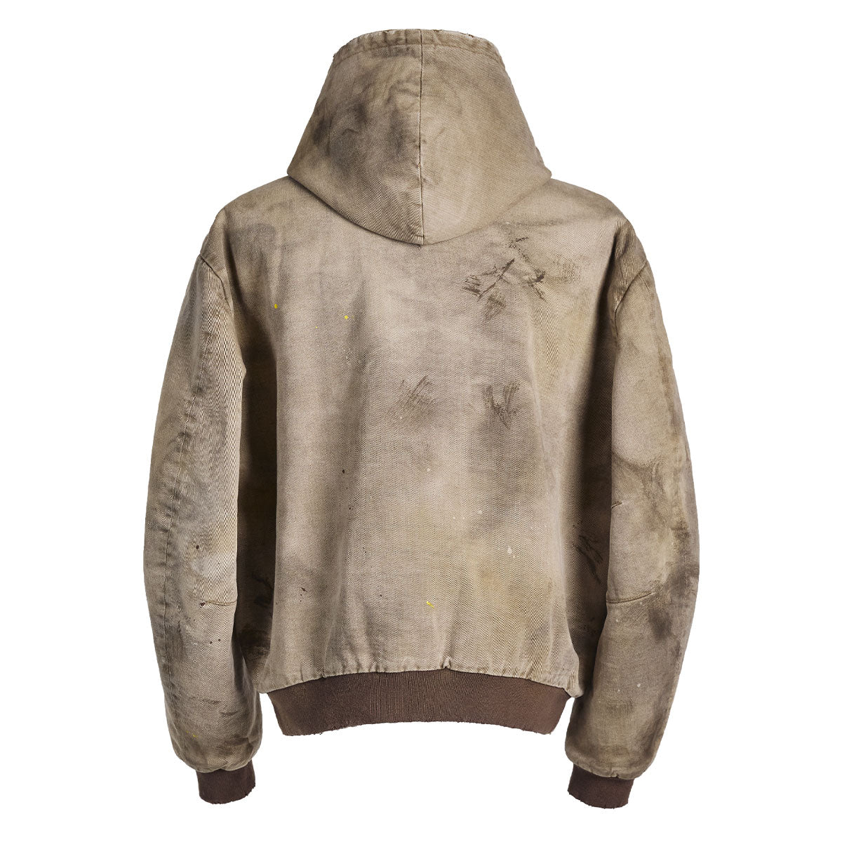 VUJA DE 【本物保証】 パーカー ストリート系 メンズ BECK DESTROYED HOODED BOMBER IN BRUSHED COTTON