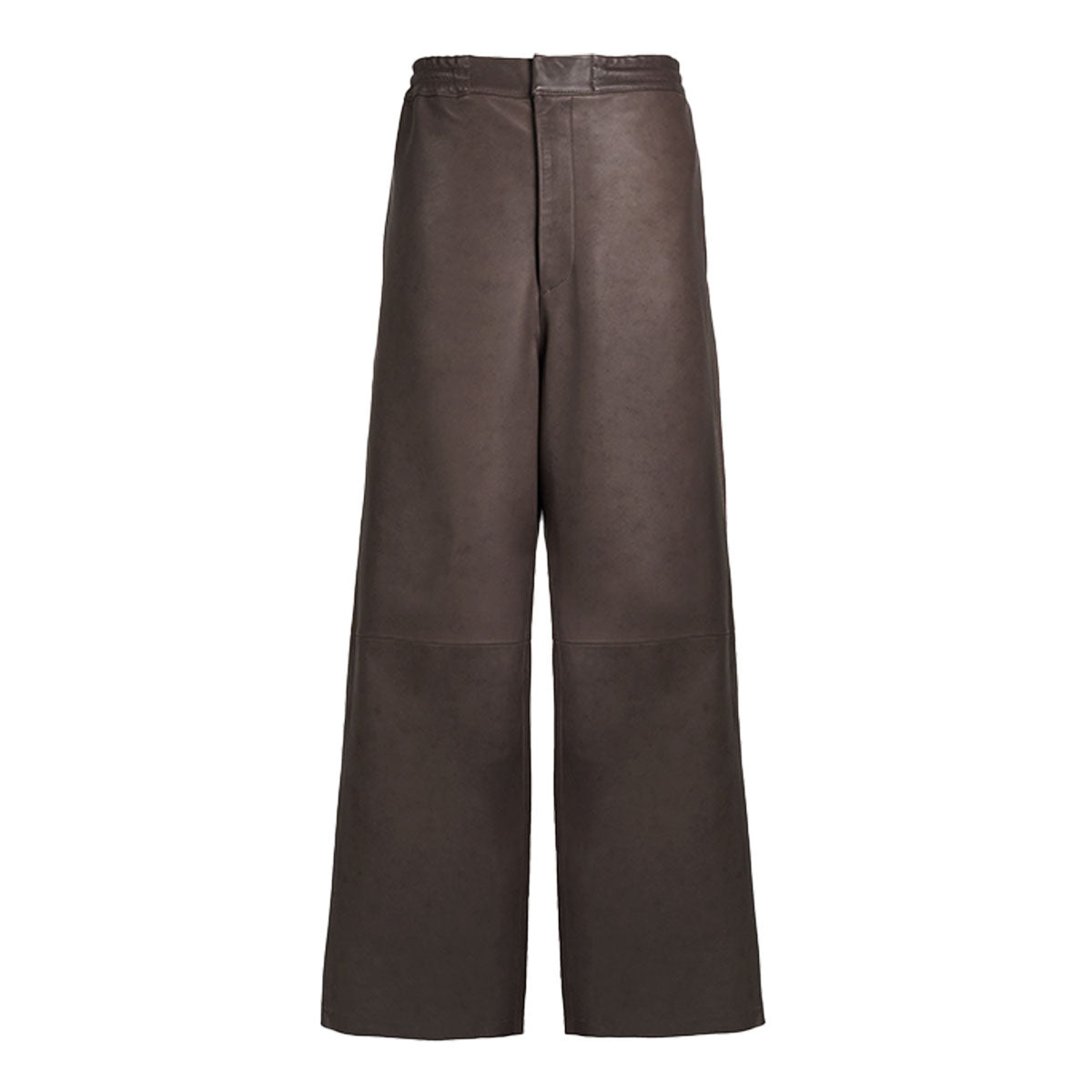 VUJA DE 【本物保証】 パンツ ストリート系 メンズ DEAN LEATHER AFFIX PANTS IN CEDAR BROWN