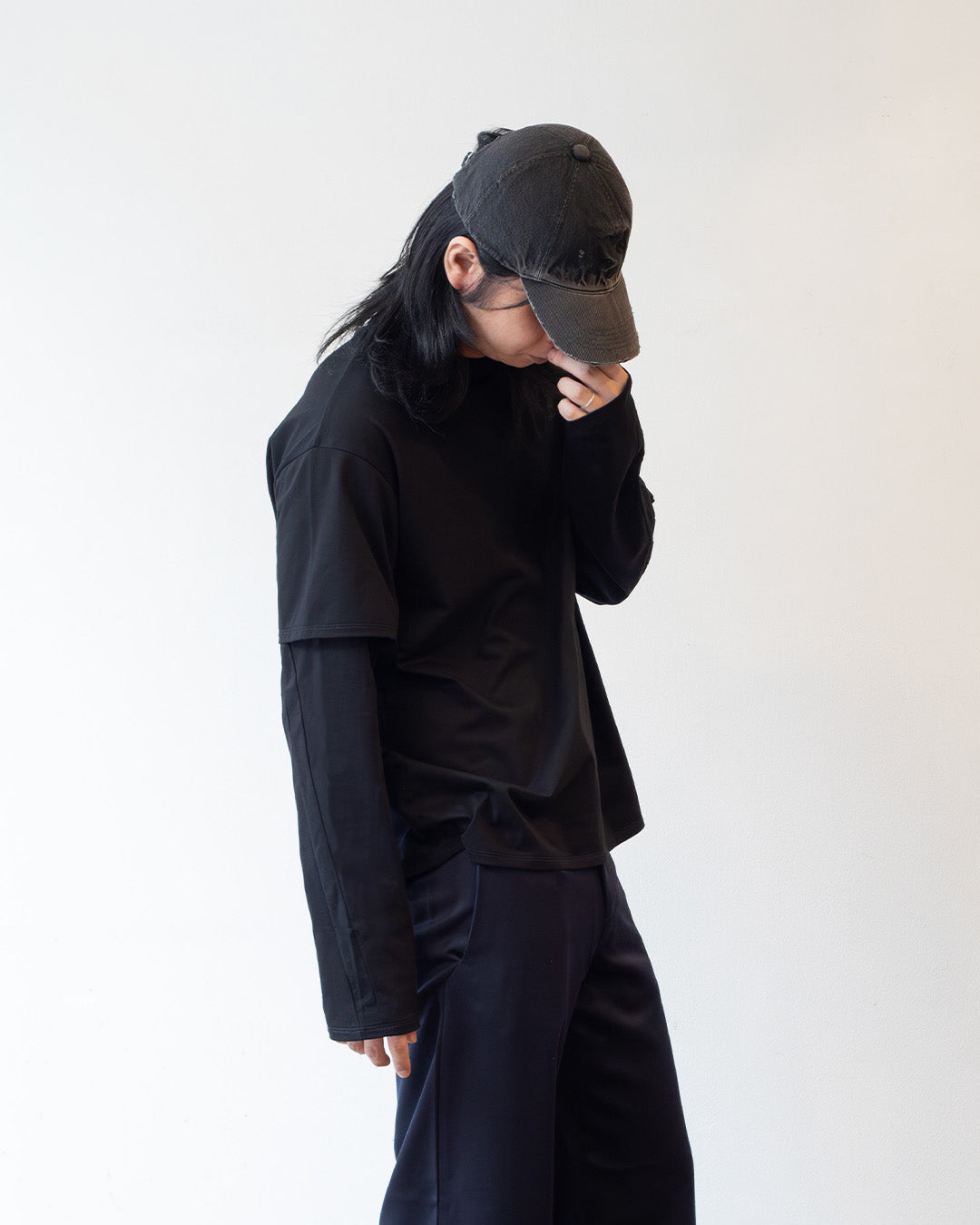 VUJA DE 【本物保証】 Tシャツ ストリート系 メンズ IRIS LAYERED LS T-SHIRT(Exclusive)