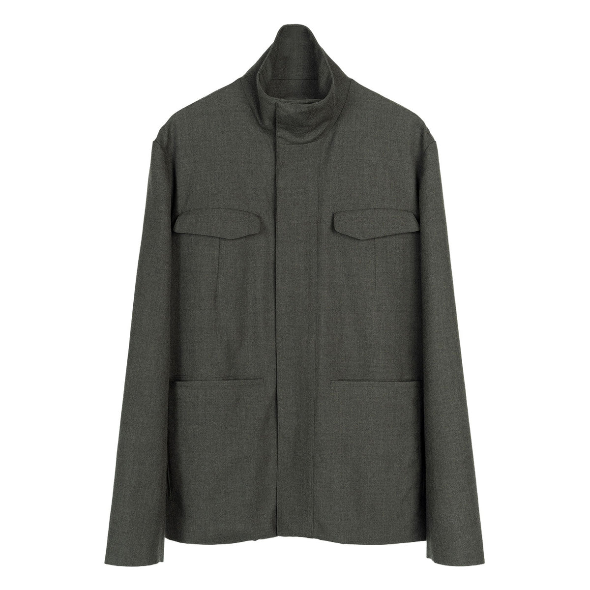 VUJA DE 【本物保証】 ジャケット ストリート系 メンズ Idris M-65 Jacket in Worsted Wool