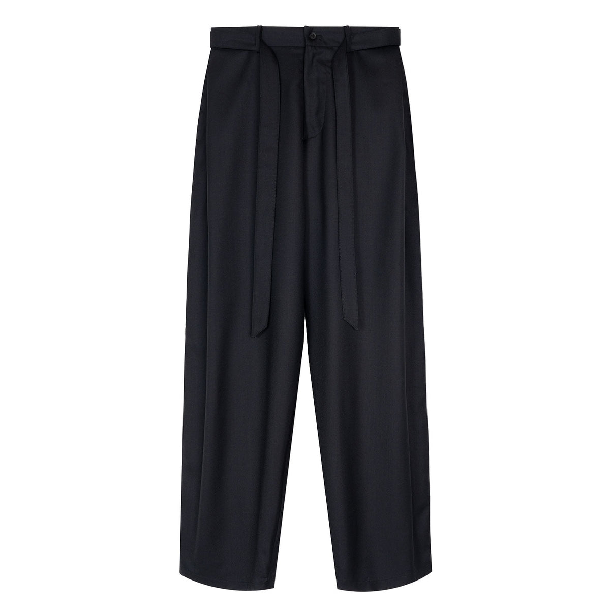 VUJA DE 【本物保証】 ベルト ストリート系 メンズ REN BELTED TUCK TROUSERS IN WOOL