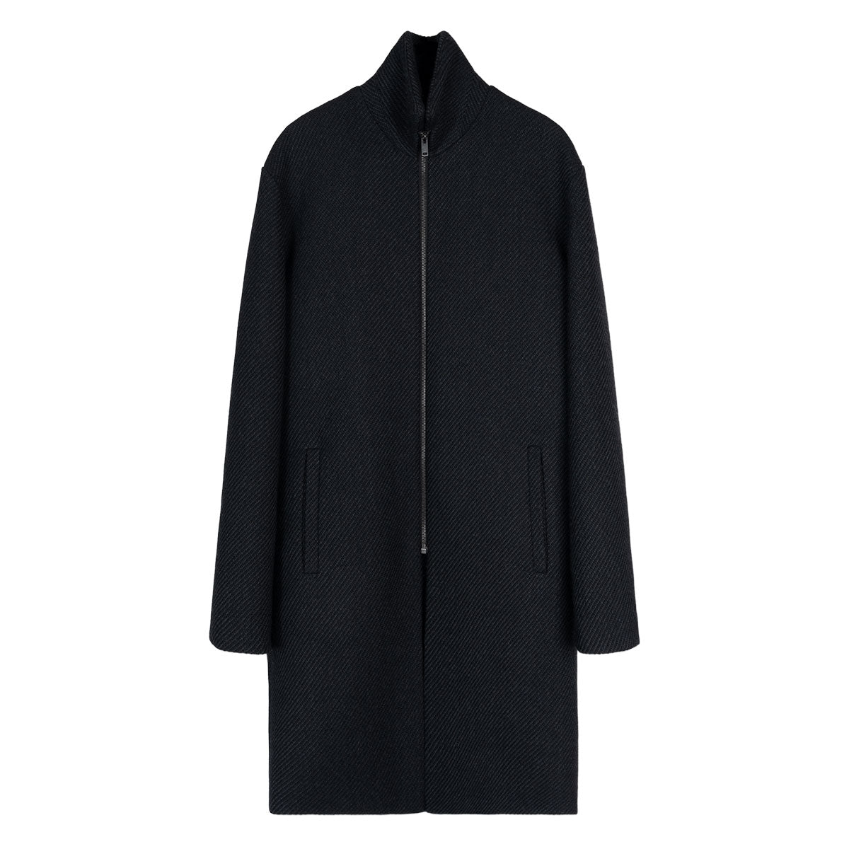 VUJA DE 【本物保証】 コート ストリート系 メンズ Ronan Structured Zip Coat in Wool