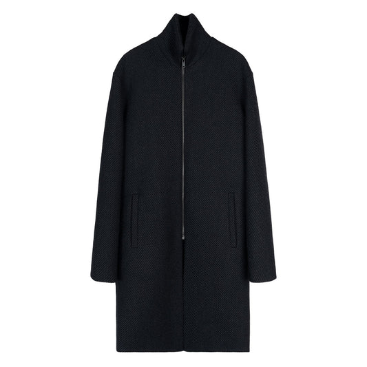 VUJA DE 【本物保証】 コート ストリート系 メンズ Ronan Structured Zip Coat in Wool