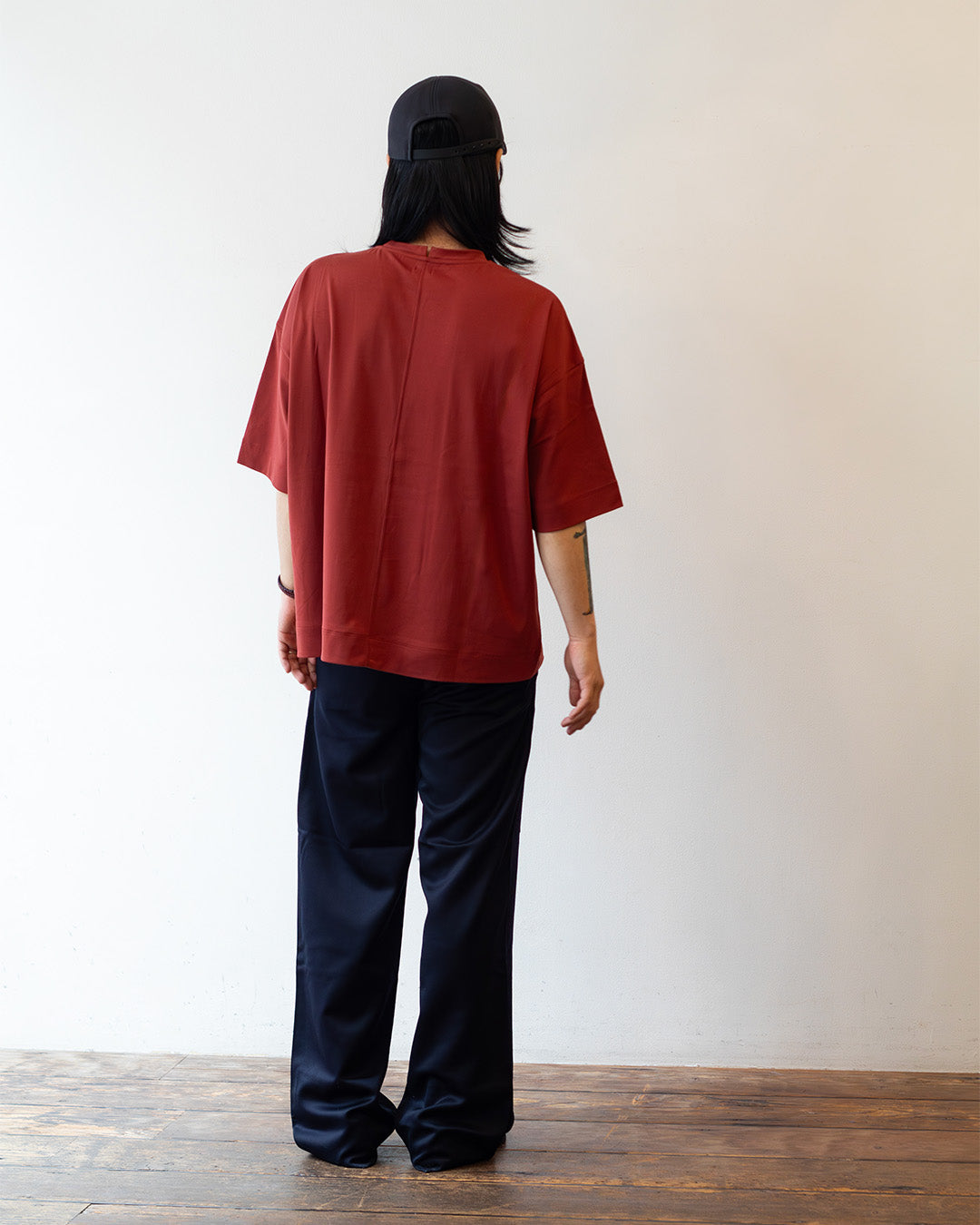 VUJA DE 【本物保証】 Tシャツ ストリート系 メンズ TOTTI T-SHIRT IN SUVIN COTTON(Exclusive)