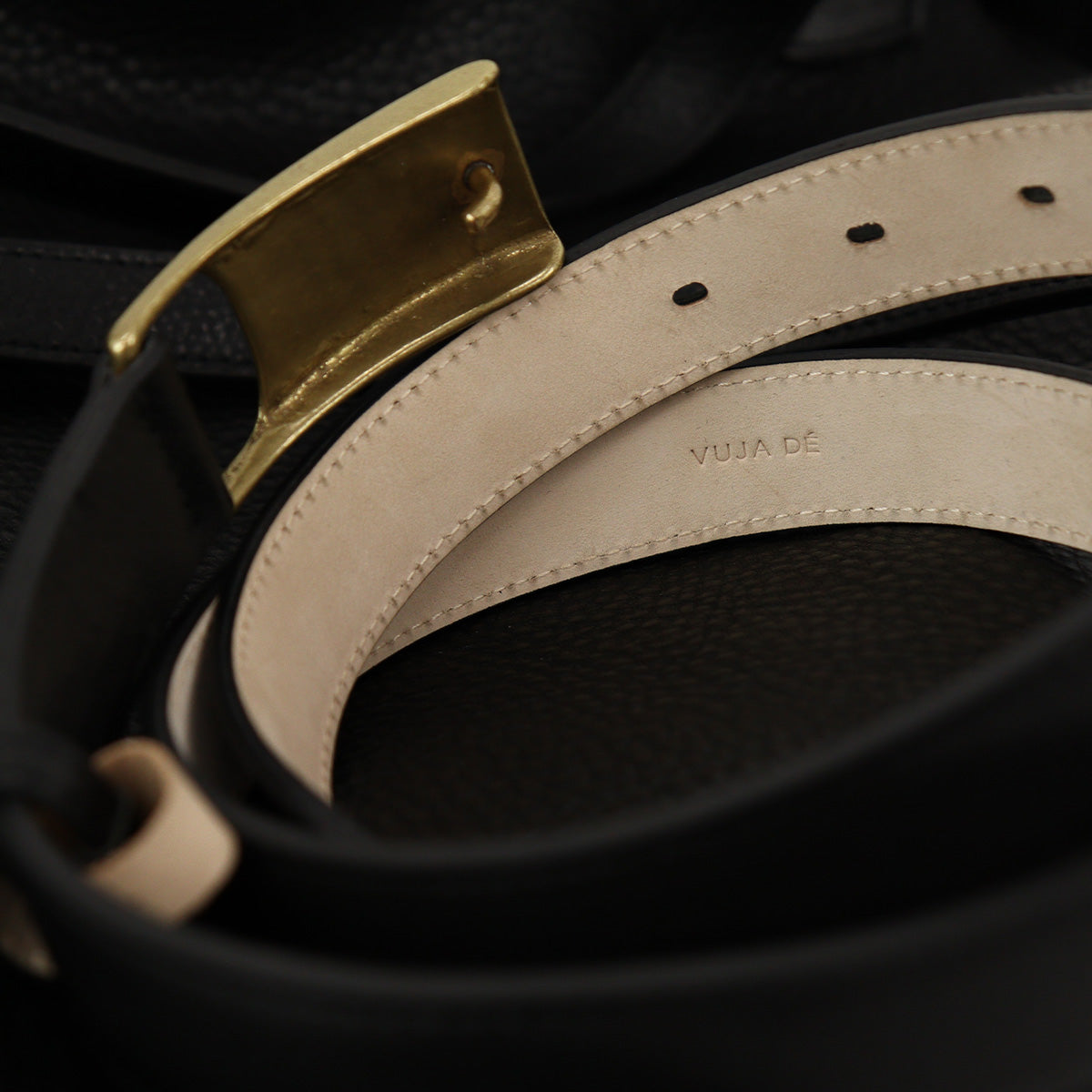 VUJA DE ヴジャ・デ 【本物保証】 ベルト ストリート系 メンズ 【WHY限定】VINTAGE LEATHER BELT