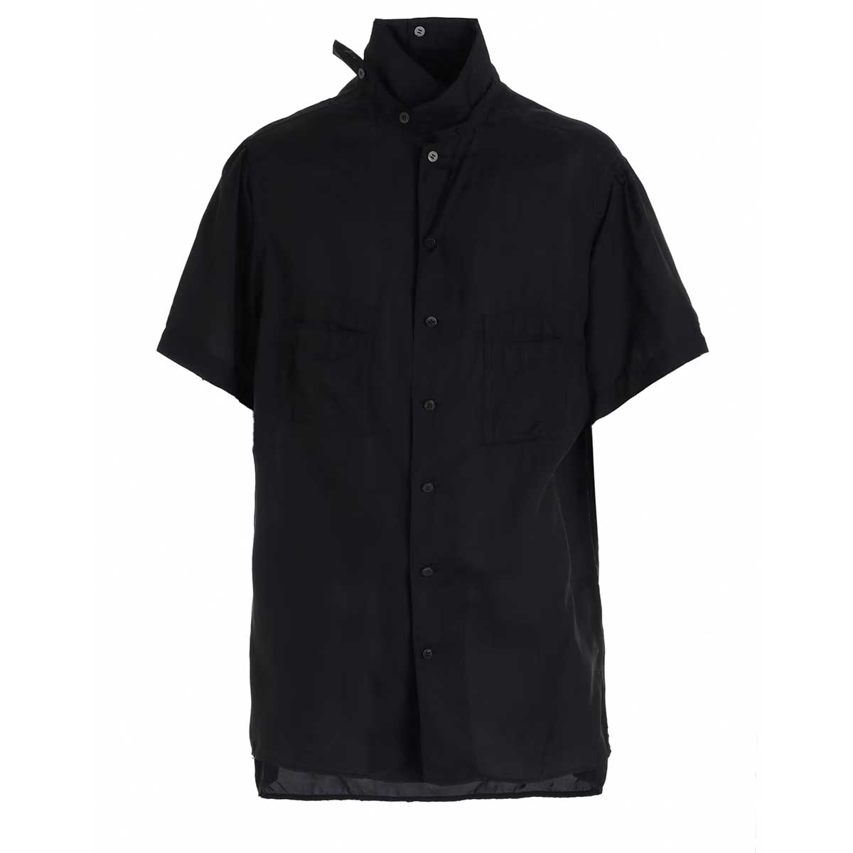 Ys for men 【本物保証】 シャツ ストリート系 メンズ CHAIN STITCH OPEN-COLLAR SHORT SLEEVE SHIRT