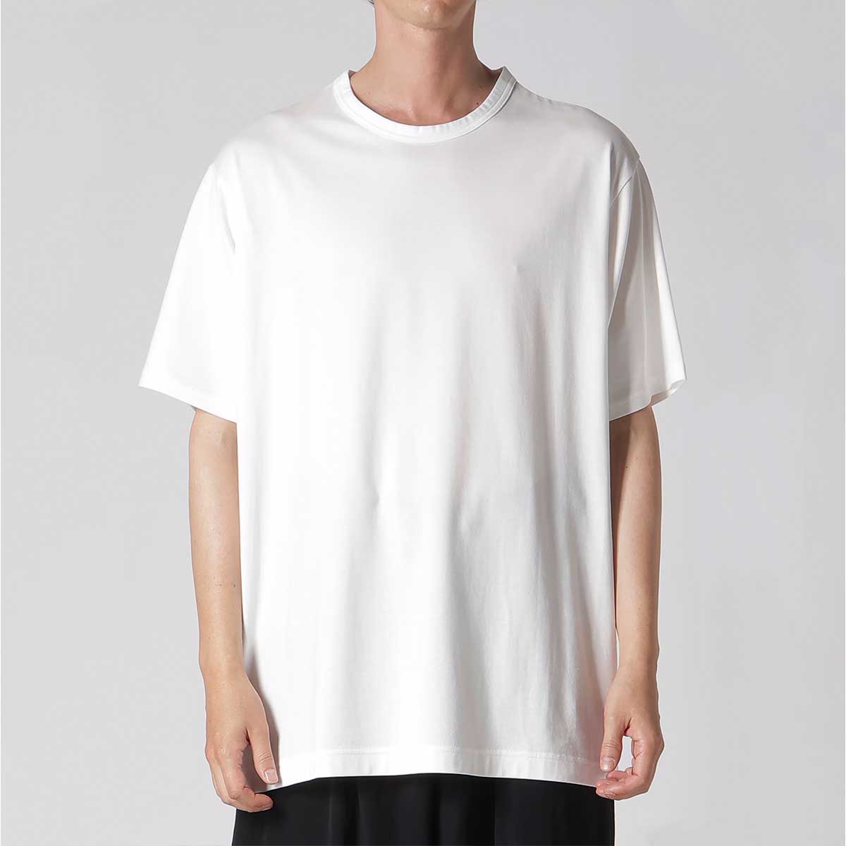 Ys for men 【本物保証】 Tシャツ ストリート系 メンズ Y's for men BIG LOGO PRINT SHORT SLEEVE T-SHIRT