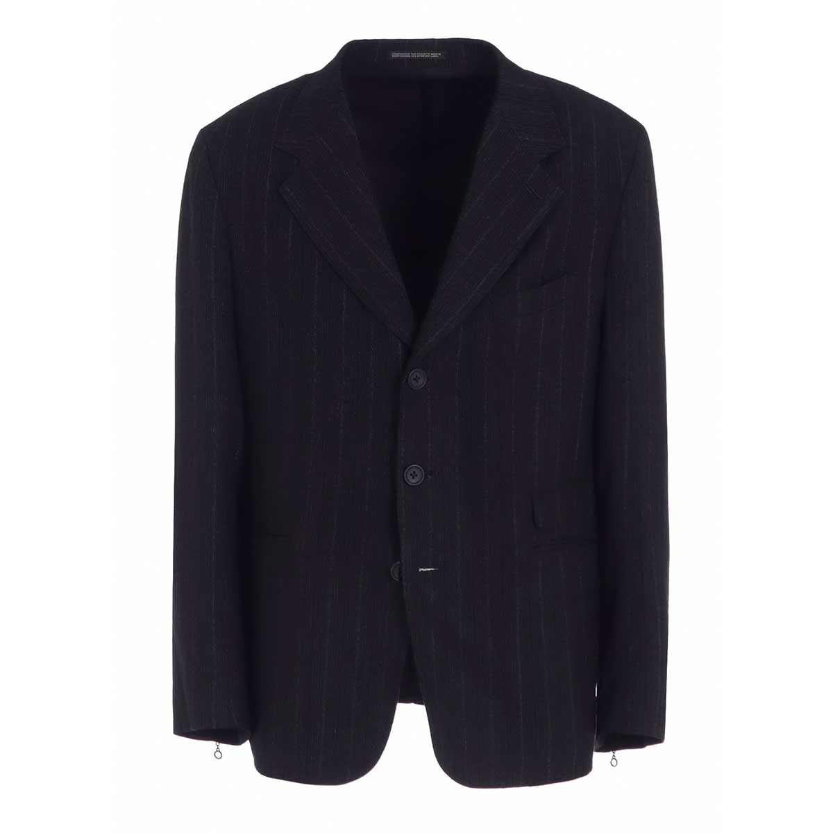 Ys for men 【本物保証】 ジャケット ストリート系 メンズ ZIP OPENED CUFF 3-BUTTON JACKET