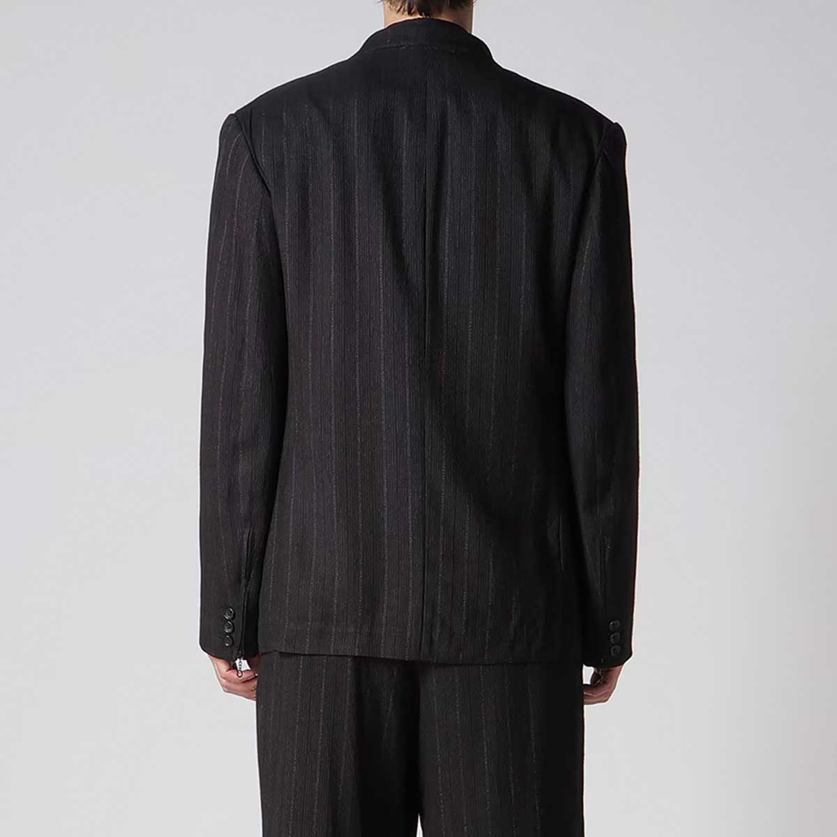 Ys for men 【本物保証】 ジャケット ストリート系 メンズ ZIP OPENED CUFF 3-BUTTON JACKET
