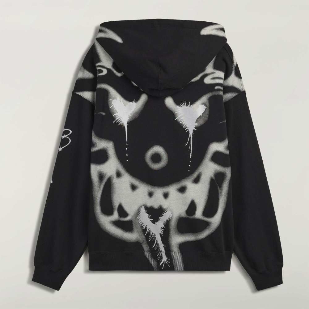 Y3 Yohji Yamamoto 【本物保証】 パーカー ストリート系 メンズ Y-3 CHITO GRAPHIC FRENCH TERRY ZIP HOODIE