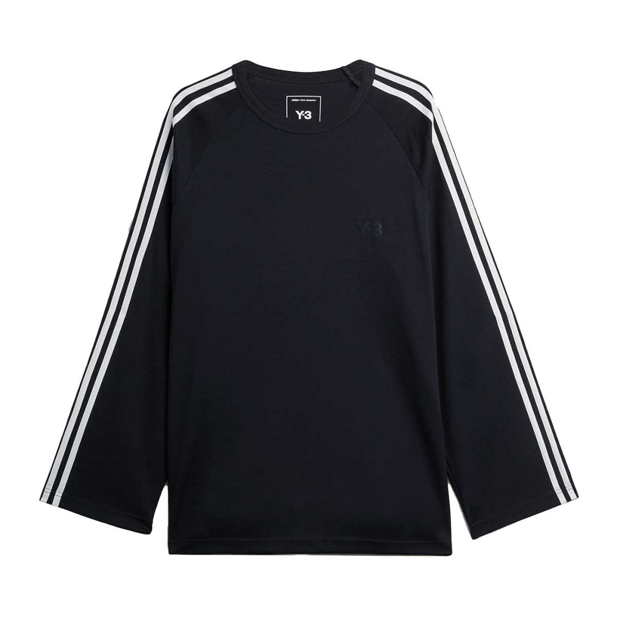 Y3 Yohji Yamamoto 【本物保証】 Tシャツ ストリート系 メンズ Y-3 LONG SLEEVE TEE 3-STRIPES
