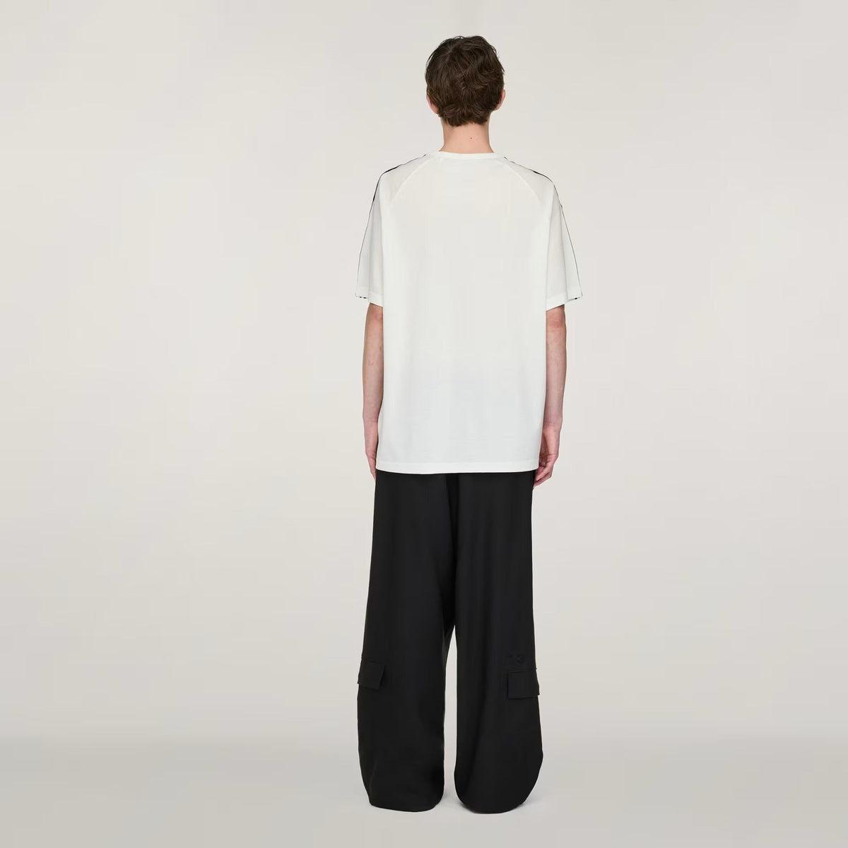 Y3 Yohji Yamamoto 【本物保証】 Tシャツ ストリート系 メンズ Y-3 SHORT SLEEVE TEE 3-STRIPES