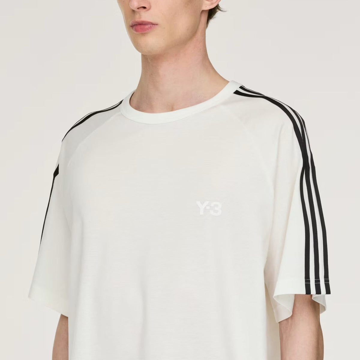 Y3 Yohji Yamamoto 【本物保証】 Tシャツ ストリート系 メンズ Y-3 SHORT SLEEVE TEE 3-STRIPES