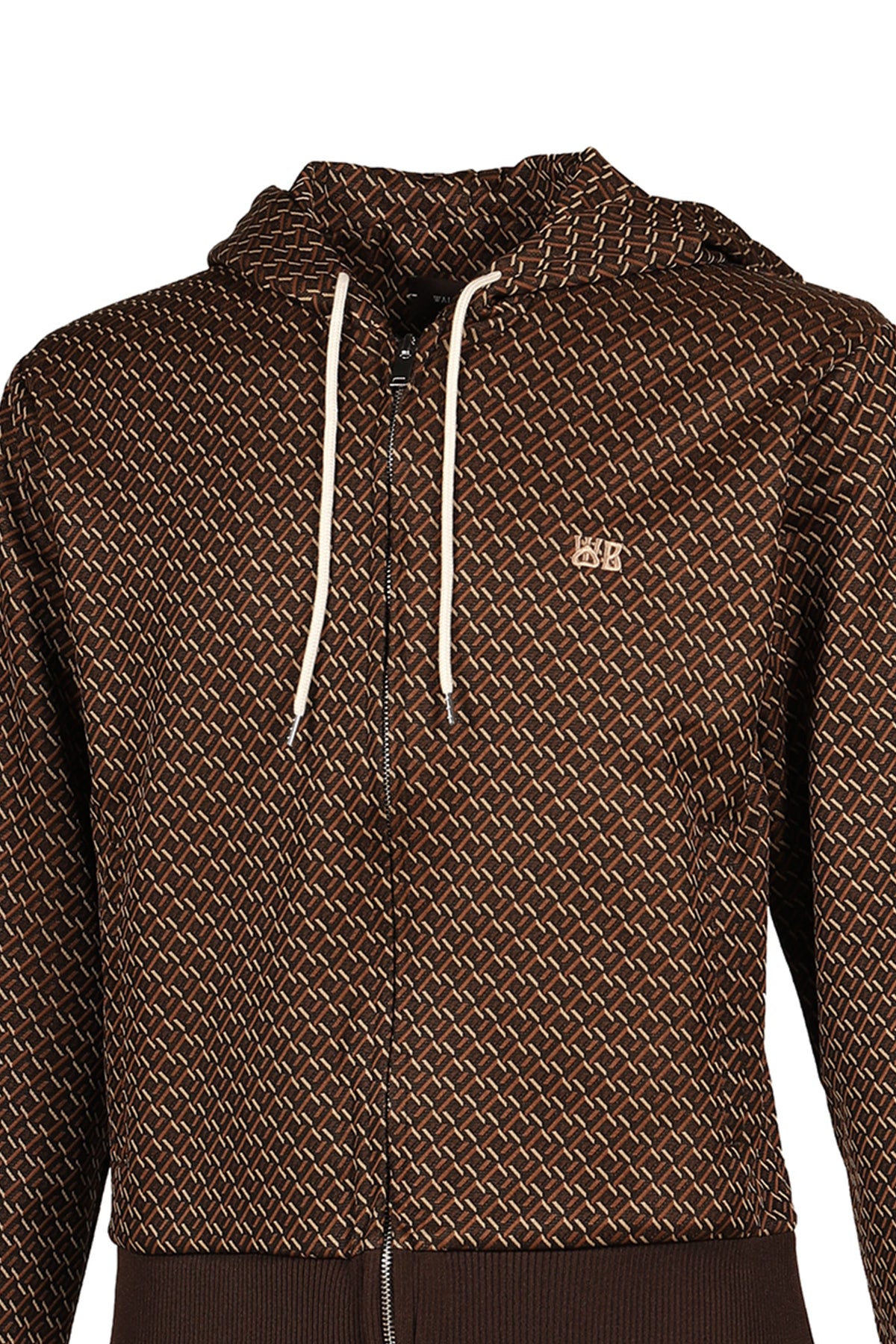 Wales Bonner ウェールズ・ボナー 【本物保証】 パーカー ストリート系 メンズ HOODED TRACK JACKET / BRW CARAMEL CAMEL