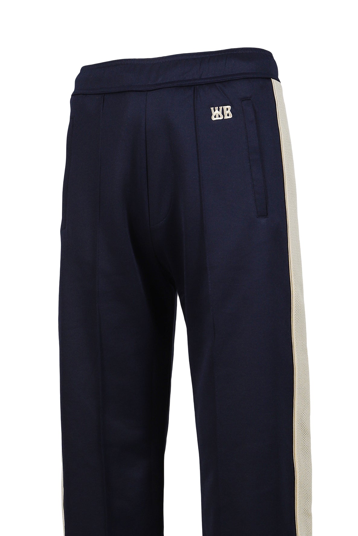 Wales Bonner ウェールズ・ボナー 【本物保証】 パンツ ストリート系 メンズ MOTION TRACK PANT / NVY / IVO