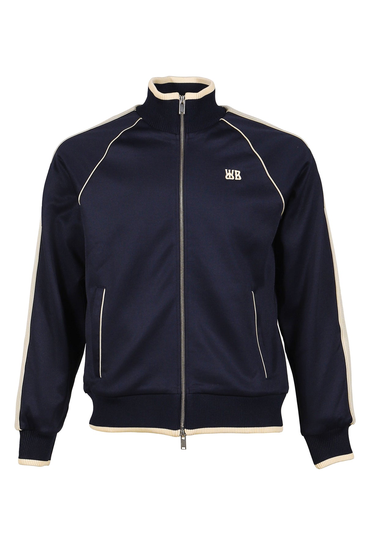 Wales Bonner ウェールズ・ボナー 【本物保証】 トラックジャケット ストリート系 メンズ MOTION TRACK TOP / NVY / IVO