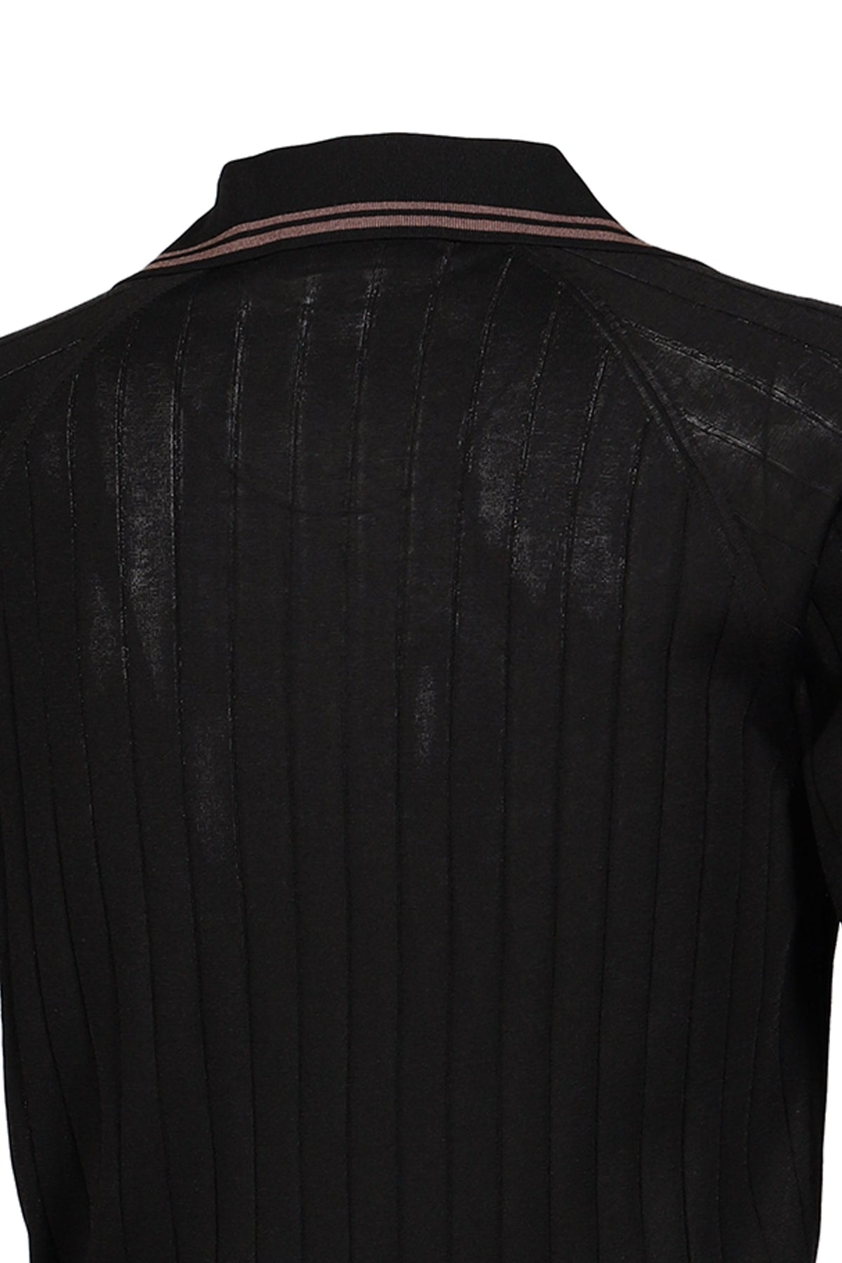 Wales Bonner ウェールズ・ボナー 【本物保証】 シャツ ストリート系 メンズ ROOTS POLO SHIRT / BLK