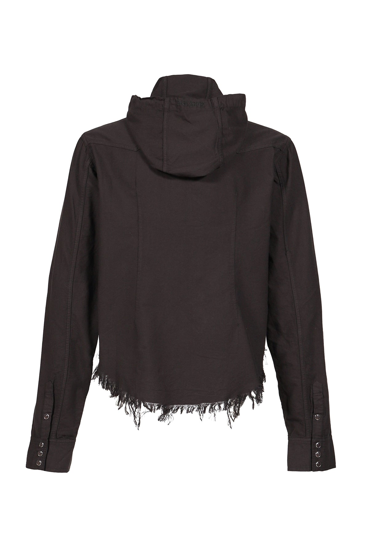 Troubled Waters トラブルド・ウォーターズ 【本物保証】ジャケット、ストリートスタイル、メンズ HOODED SHIRT / BLK
