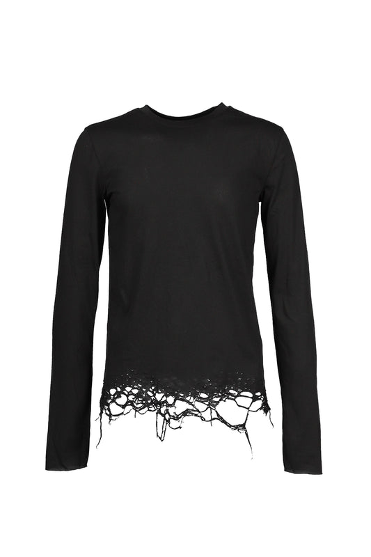 Troubled Waters トラブルド・ウォーターズ 【本物保証】Tシャツ、ストリートスタイル、メンズ  THRASHED LONGSLEEVE